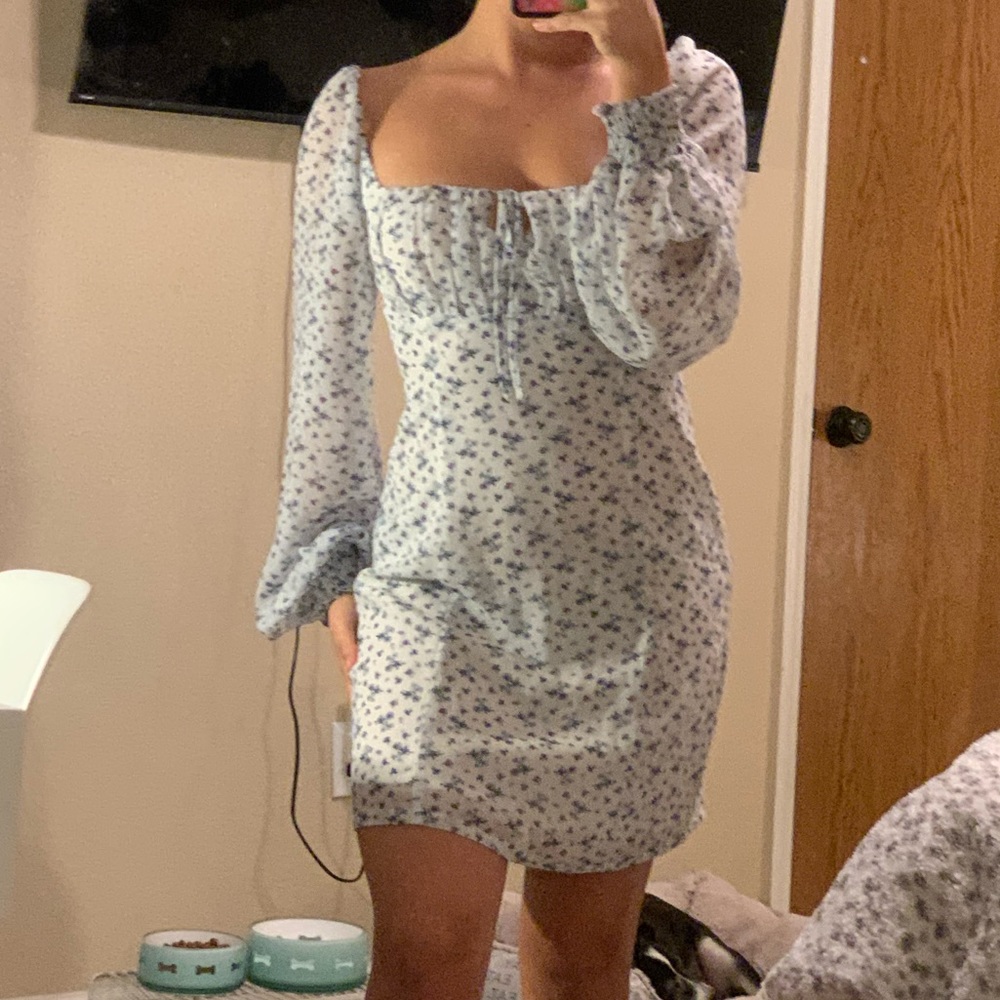 White fox boutique dress